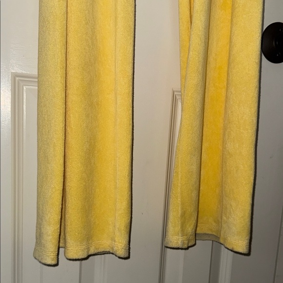 Yellow terry cloth Juicy Couture Tracksuit set - Picture 4 of 9